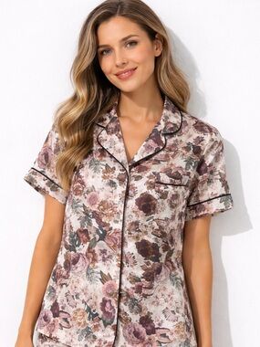 Floral Loungewear Top